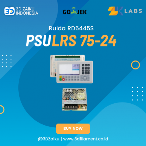 Original CO2 Laser Ruida RD6445S Plus Power Supply LRS 75-24